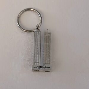 World Trade Center Twin Towers Keychain
